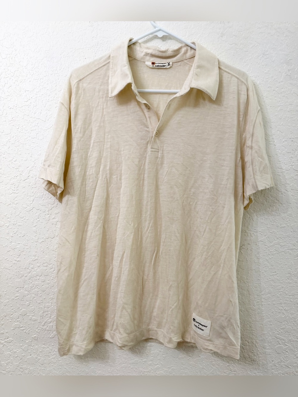Timberland Earthkeepers x Icebreaker Merino Wool Polo - L